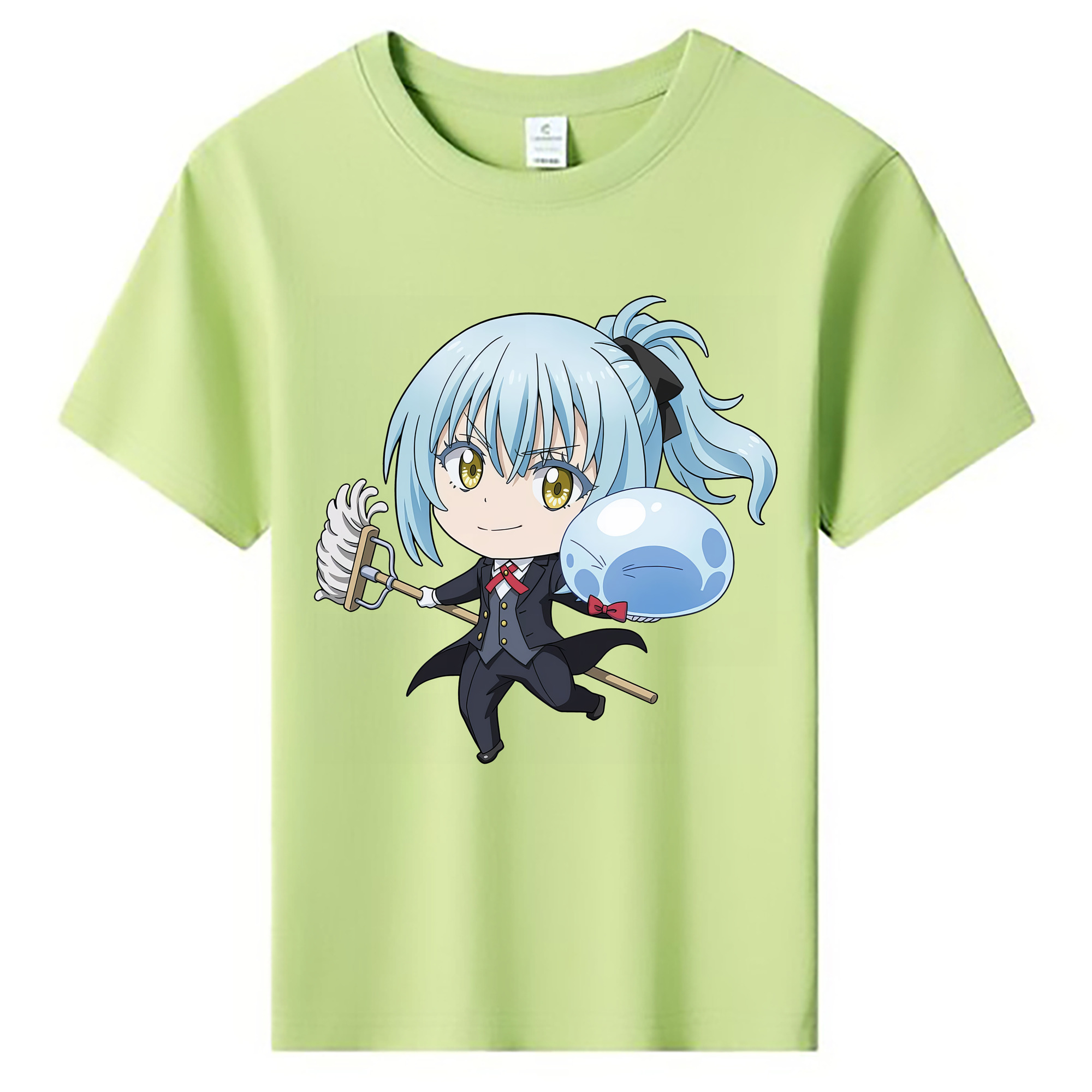 （画像用） 転スラ Regarding Reincarnated to Slime 綿100％キッズTシャツ（フロントプリント）